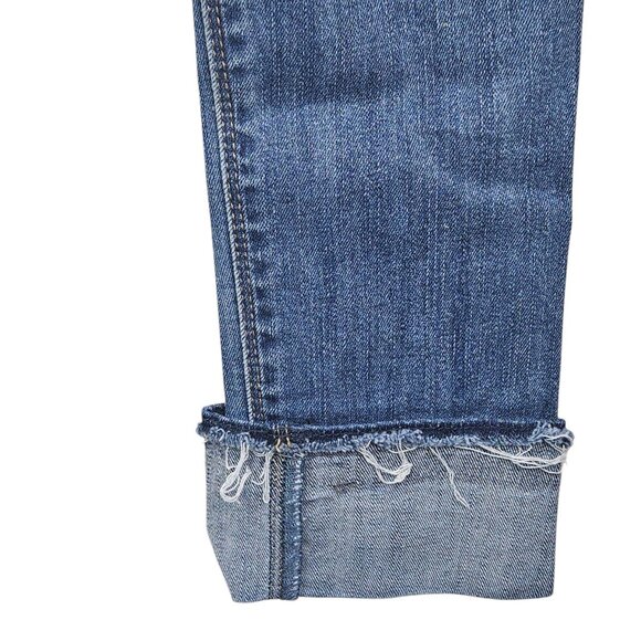 White House Black Market Jeans‎ The Skinny Ankle Stretch Mid Rise Blue Size 6L - Picture 7 of 13